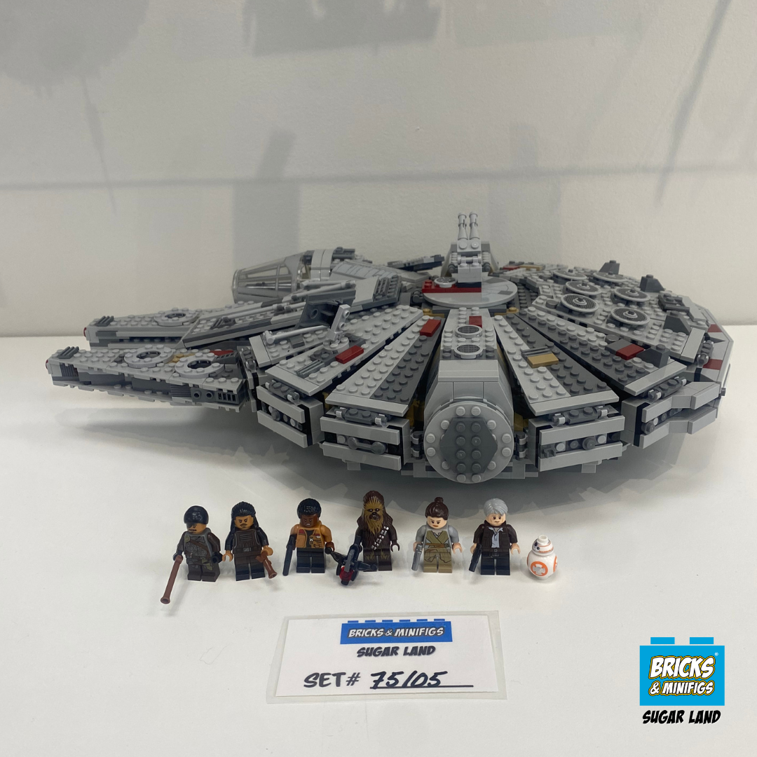 75105 - Millennium Falcon (U) – Bricks & Minifigs Sugar Land