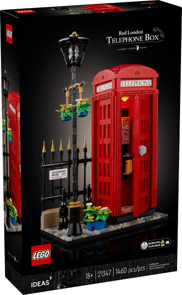 21347 - Red London Telephone Box (R)