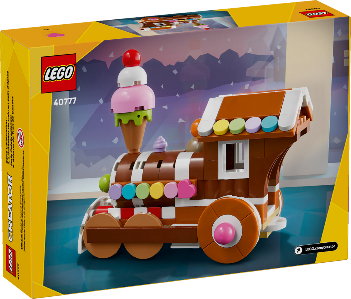 40777 - Celebration Series: 4. Gingerbread Train Ornament (R)