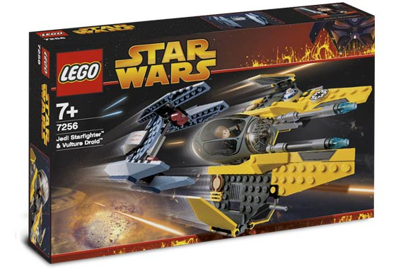 7256 - Jedi Starfighter & Vulture Droid (R, C)