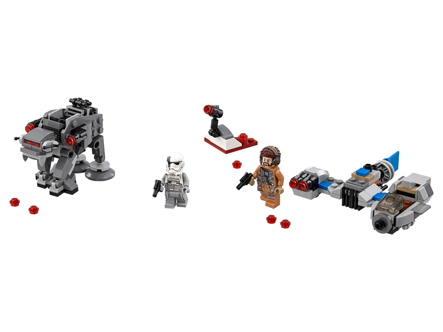 75195 - Ski Speeder vs. First Order Walker Microfighters (R, C)