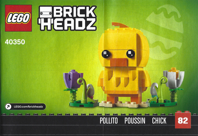 40350 -  Chick Brickheadz (R)