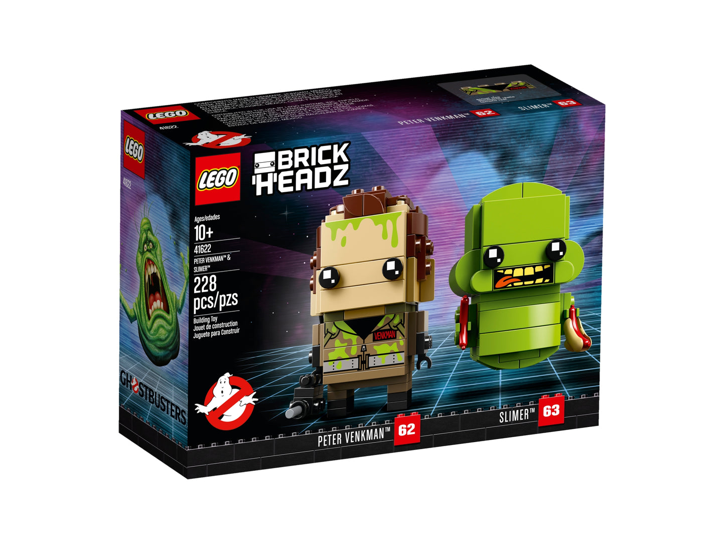 41622 - Peter Venkman & Slimer Brickheadz (R)