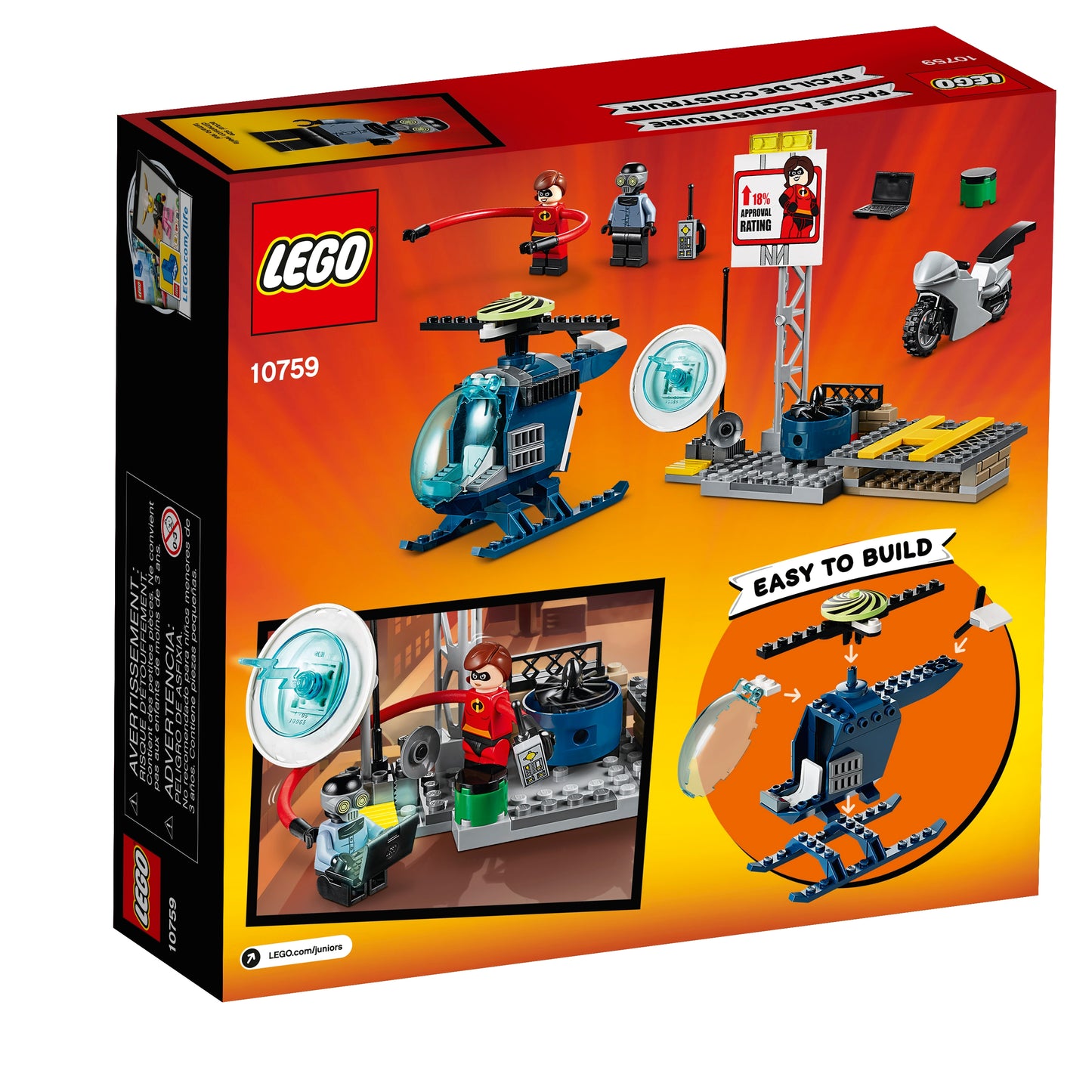 10759 - Elastigirl's Rooftop Pursuit (R)