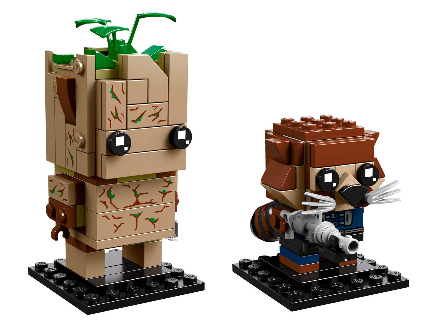 41626 - Groot & Rocket Brickheadz (R)