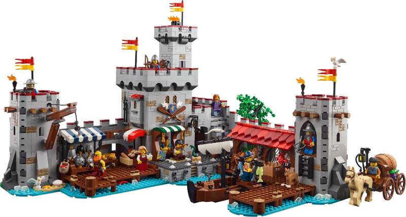 910047 - Medieval Seaside Market