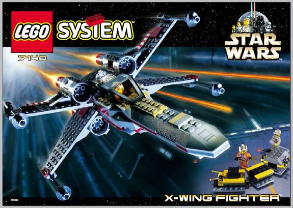 7140 - X-wing Fighter (R, C)