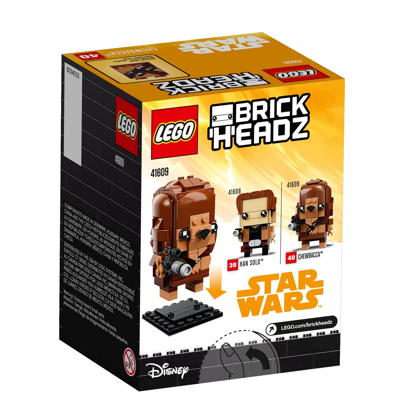 41609  - Chewbacca Brickheadz (R)