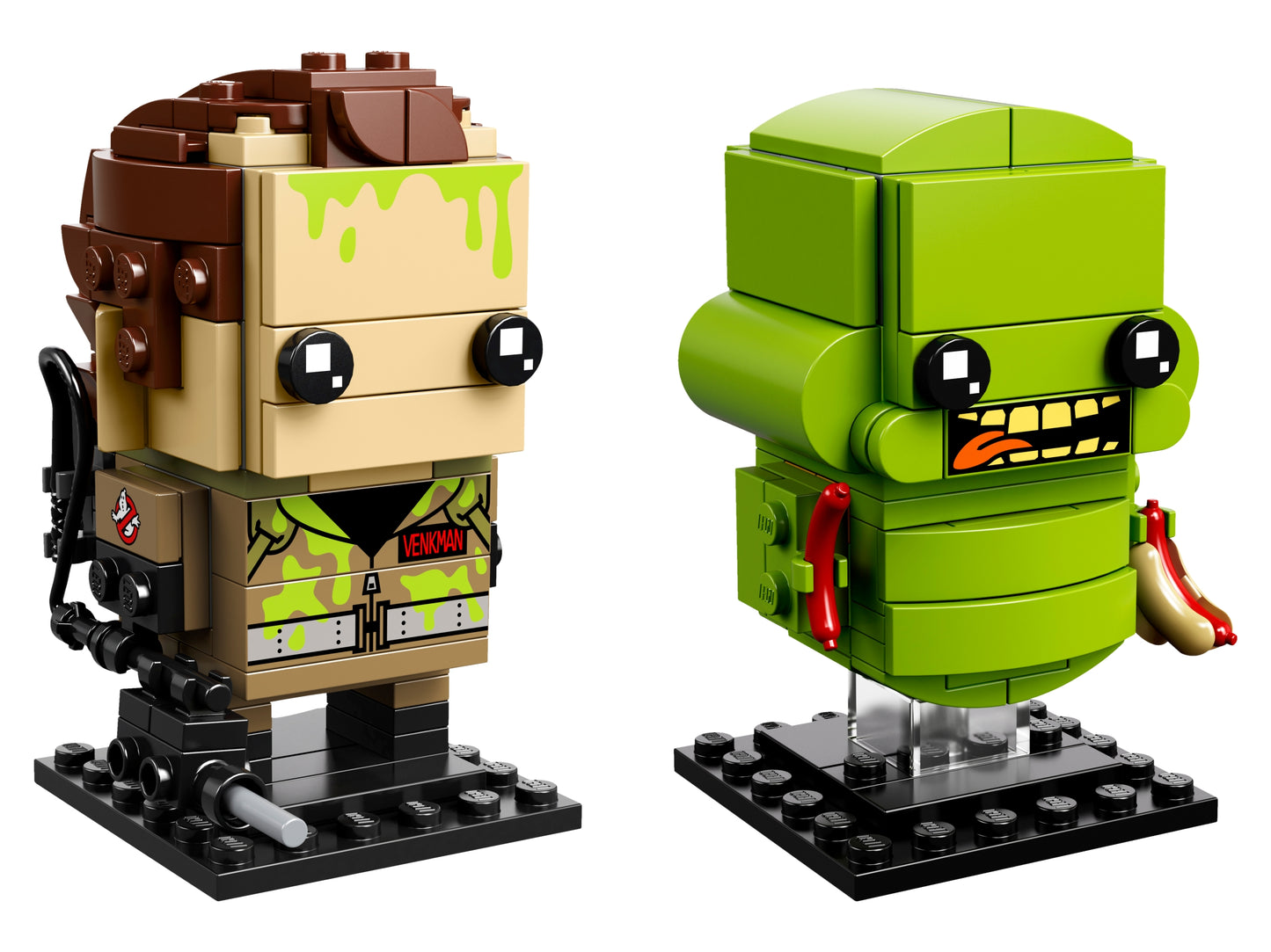 41622 - Peter Venkman & Slimer Brickheadz (R)