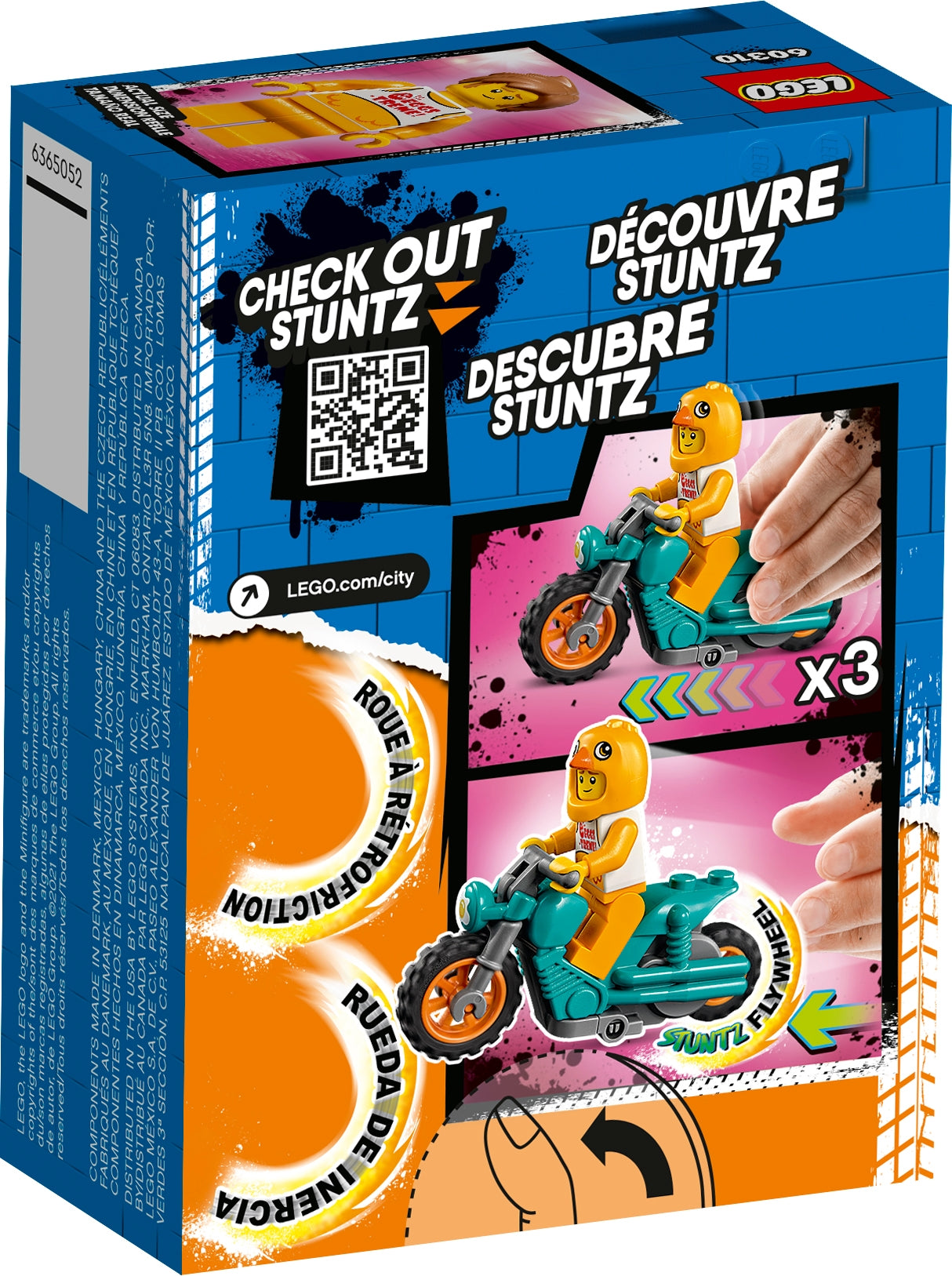 60310 - Chicken Stunt Bike (R, C)