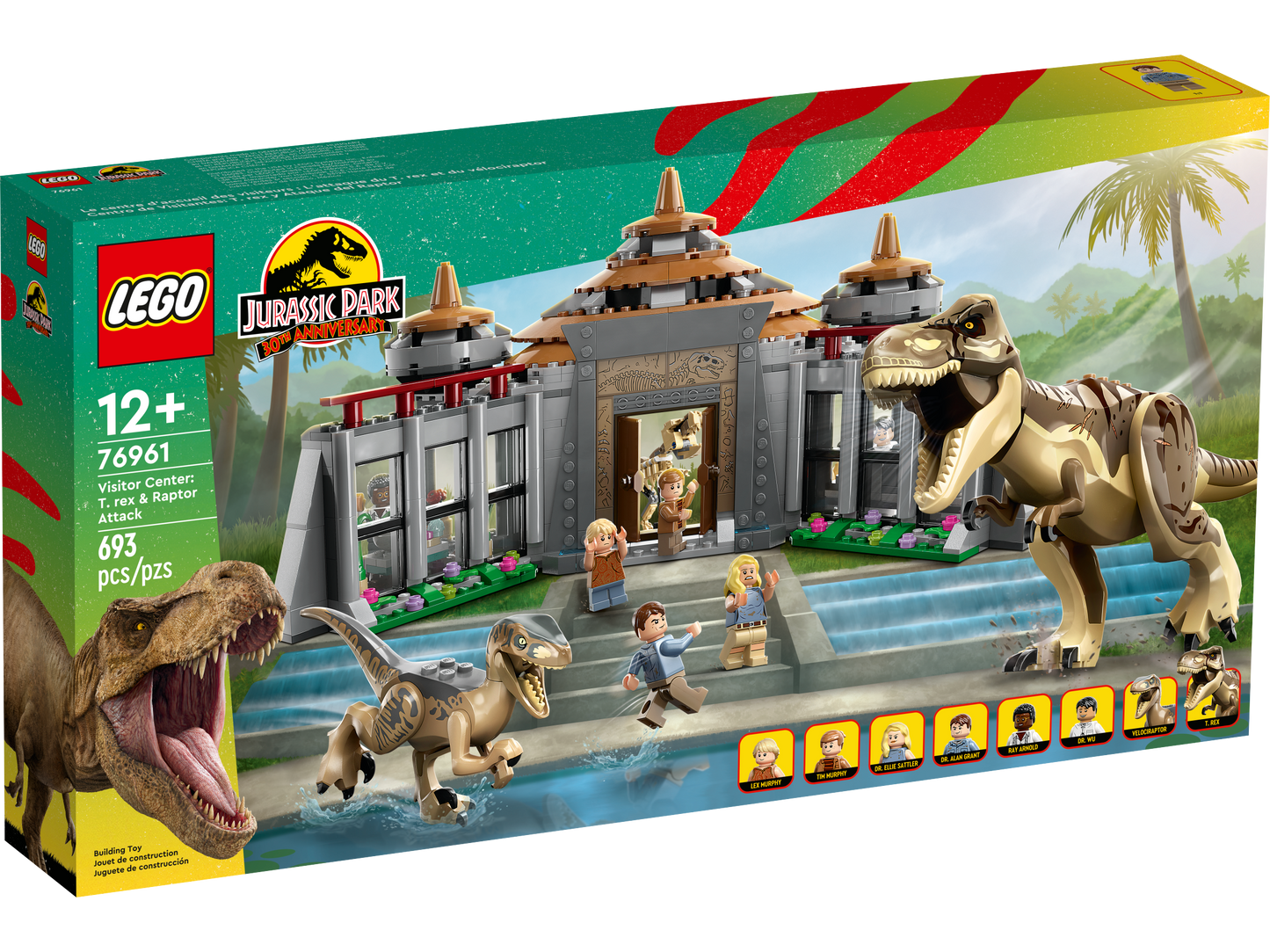 76961 - Visitor Center: T. rex & Raptor Attack (R)