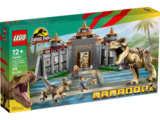 76961 - Visitor Center: T. rex & Raptor Attack (R)