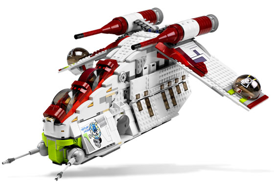 7676 - Republic Attack Gunship (R, C)