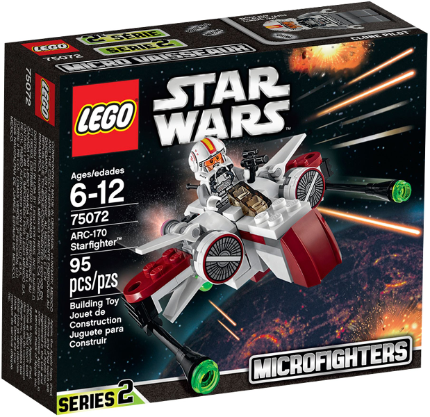 75072 - ARC-170 Starfighter Microfighter (R, C)