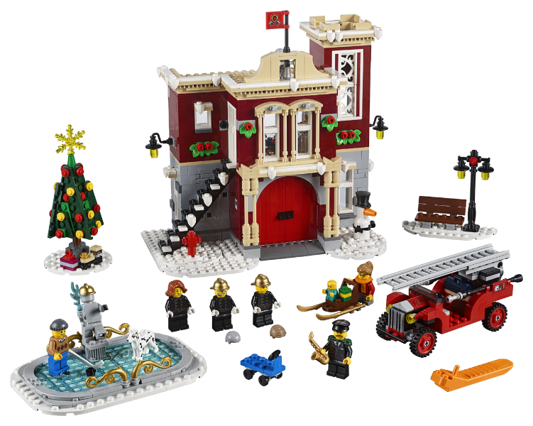 10263 - Winter Village Fire Station (R, C)