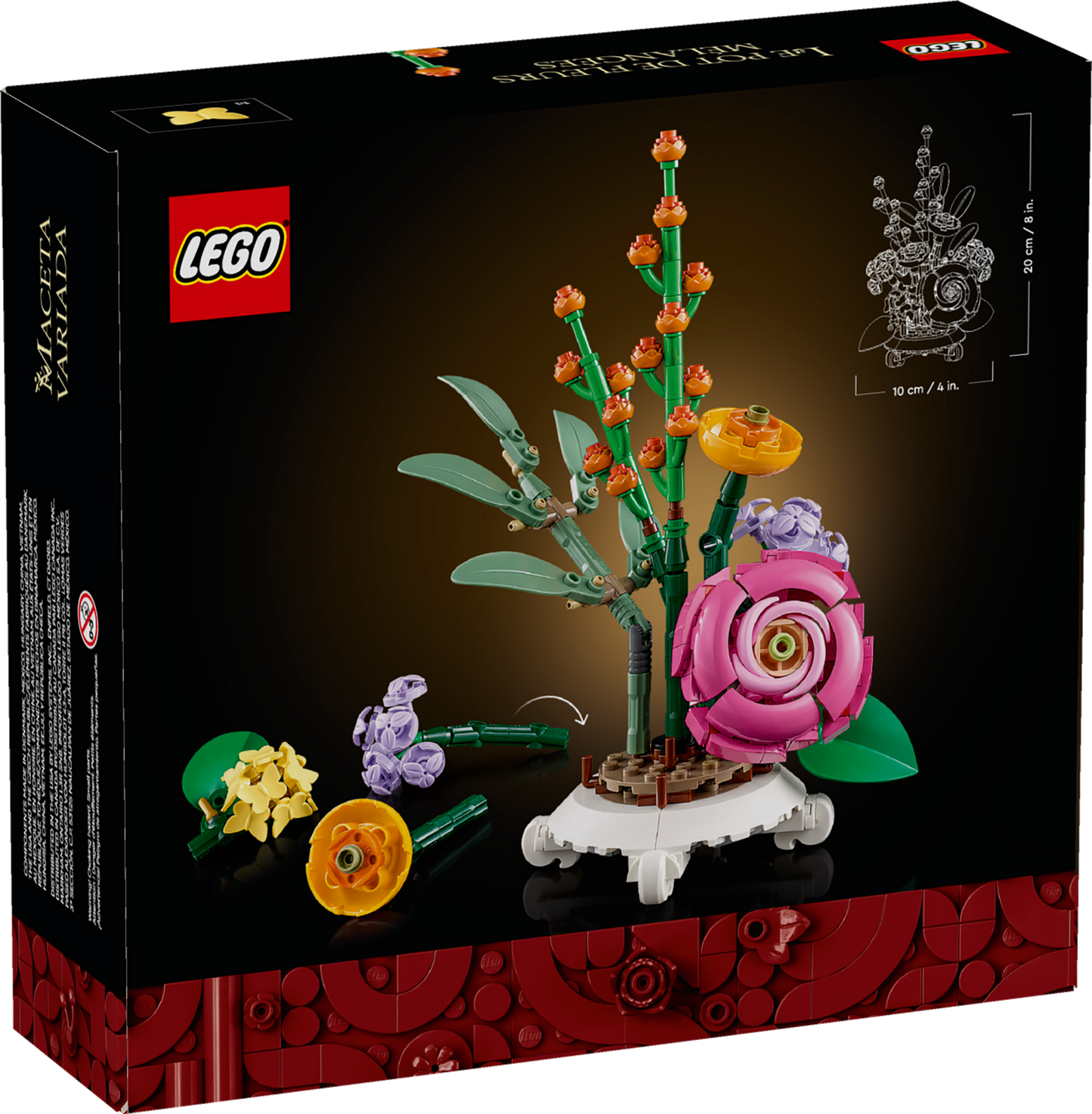 40762 - Mixed Flowerpot (R)