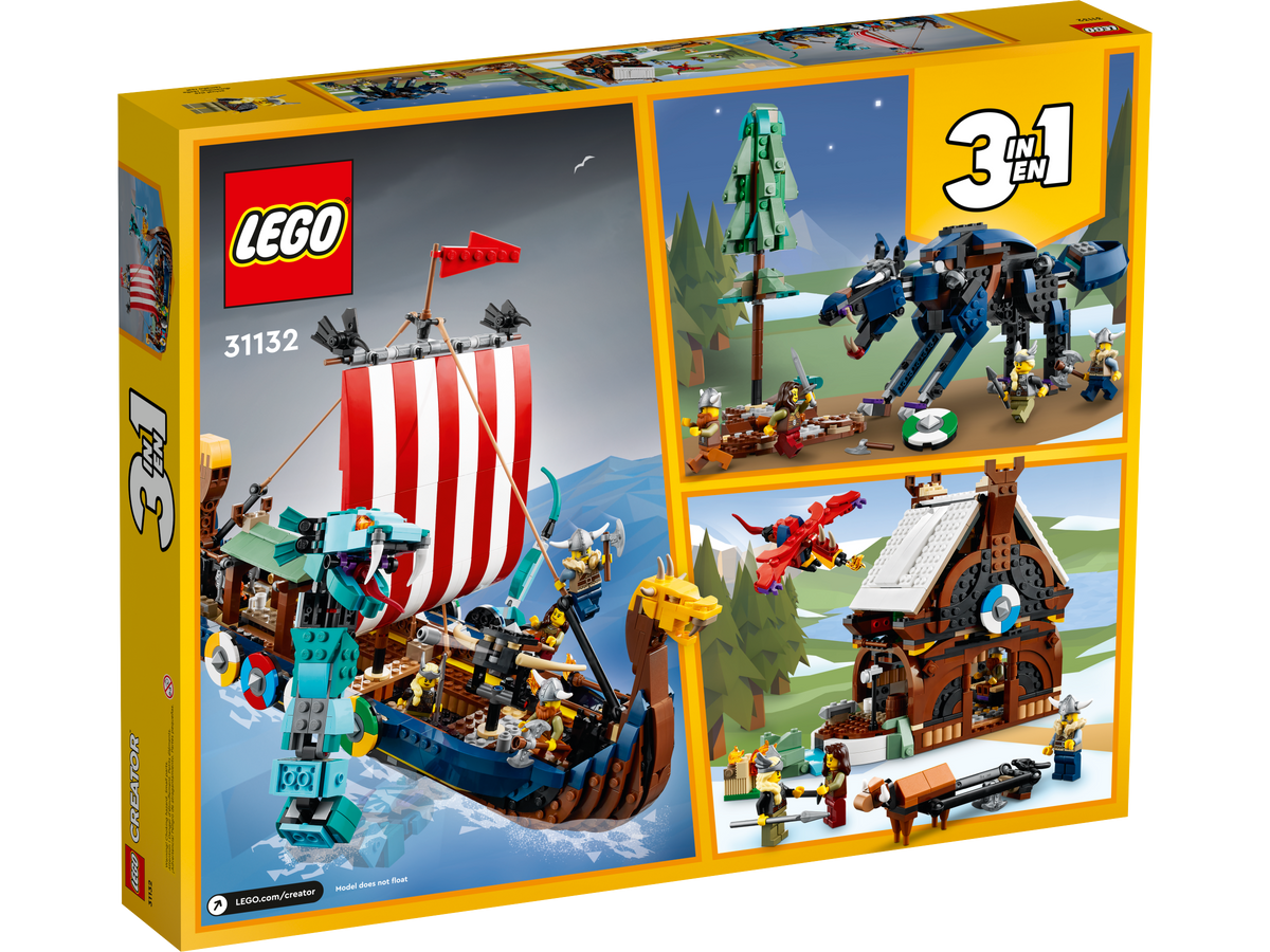31132 - Viking Ship and the Midgard Serpent (R)