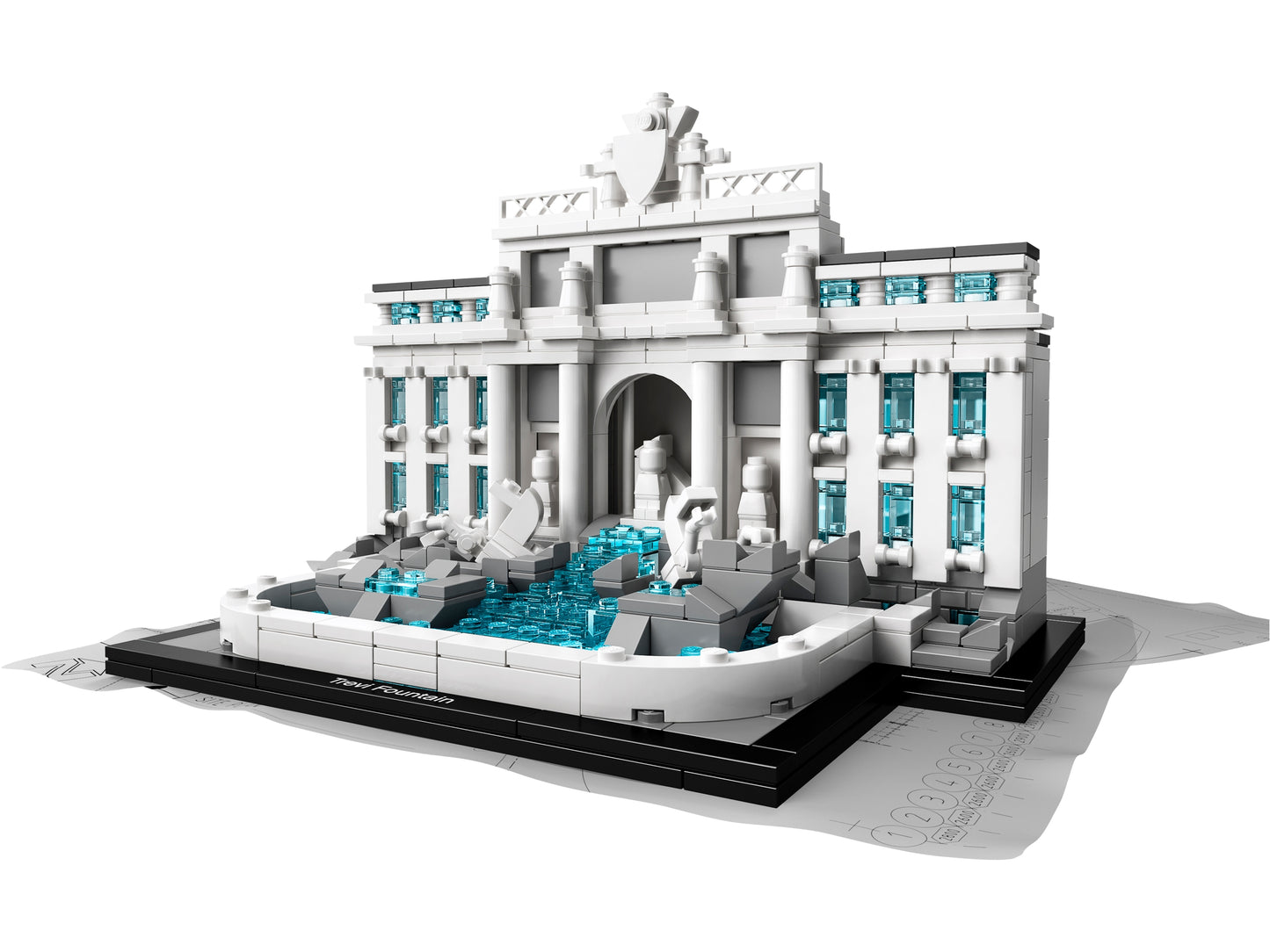 21020 - Trevi Fountain (R, C)