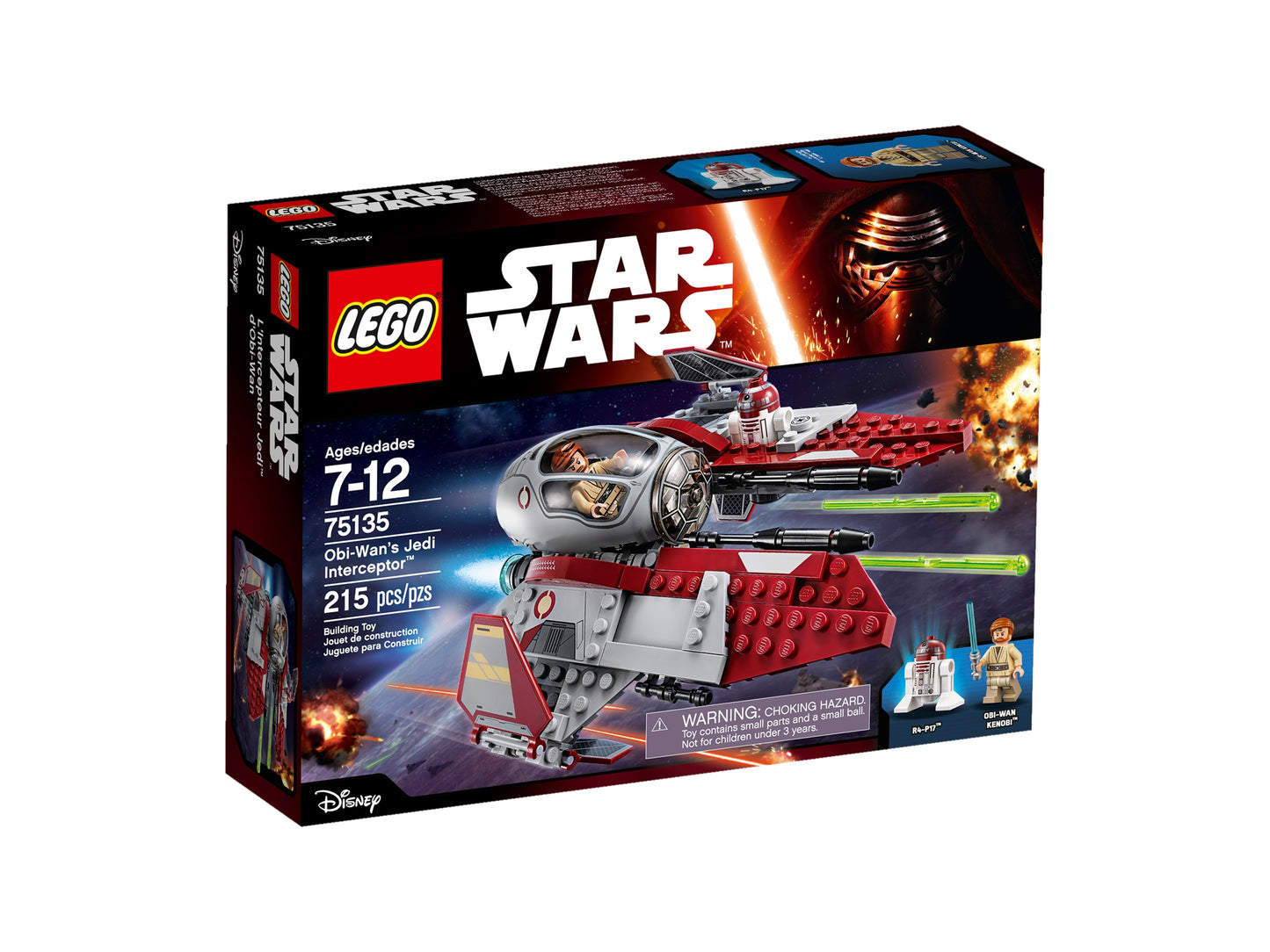 75135 - Obi-Wan's Jedi Interceptor (R, C)