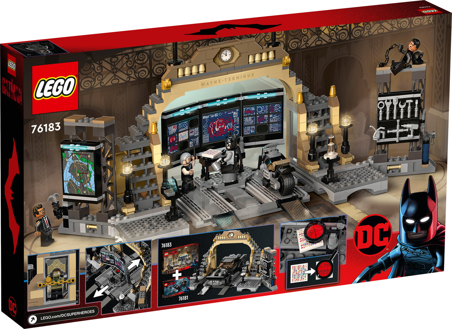 76183 - Batcave vs. The Riddler Face-Off Perk (R, C)