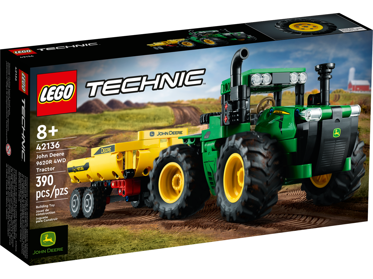 42136 - John Deere 9620R 4WD Tractor (R)