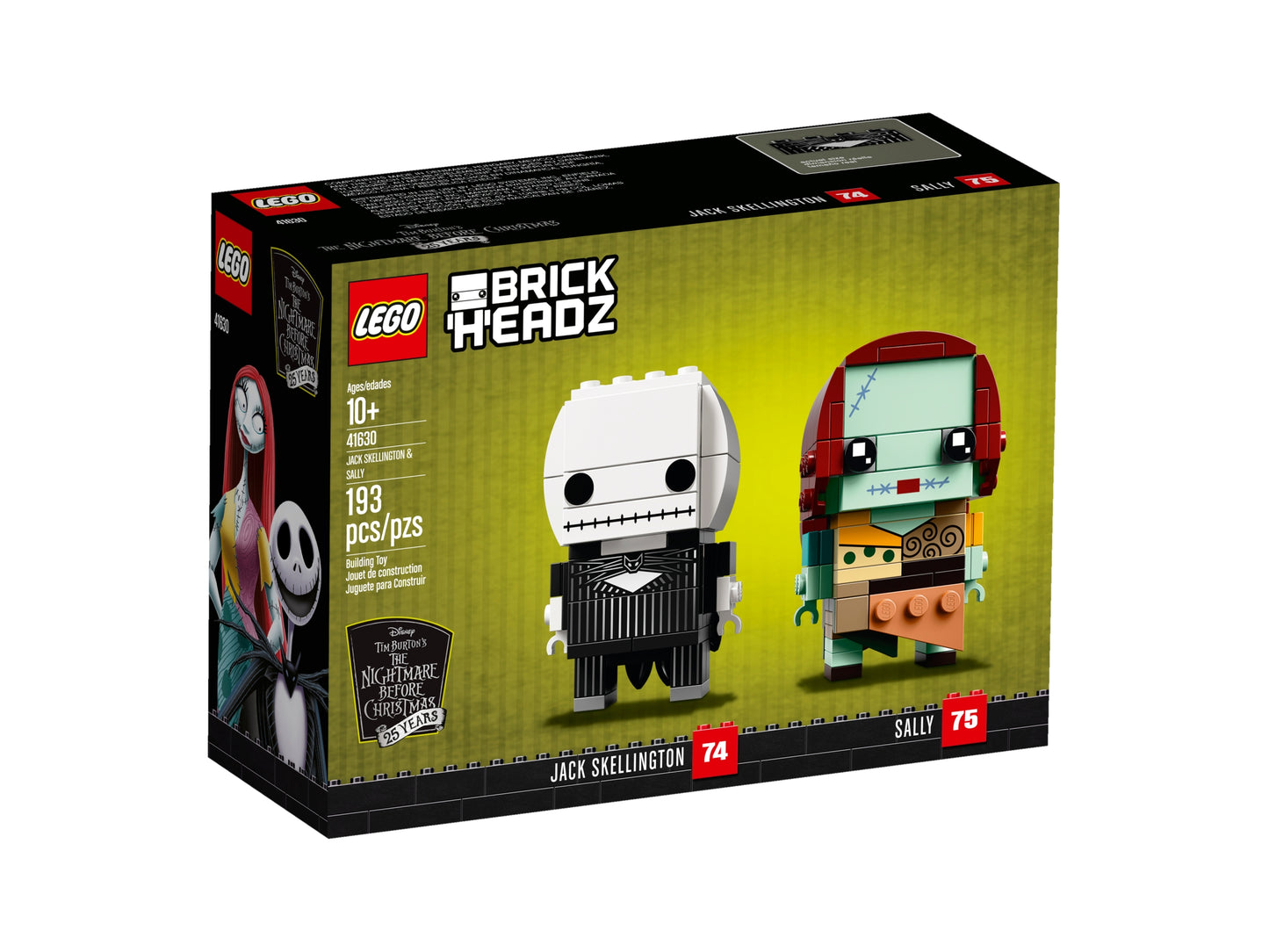 41630 - Jack Skellington & Sally Brickheadz (R)