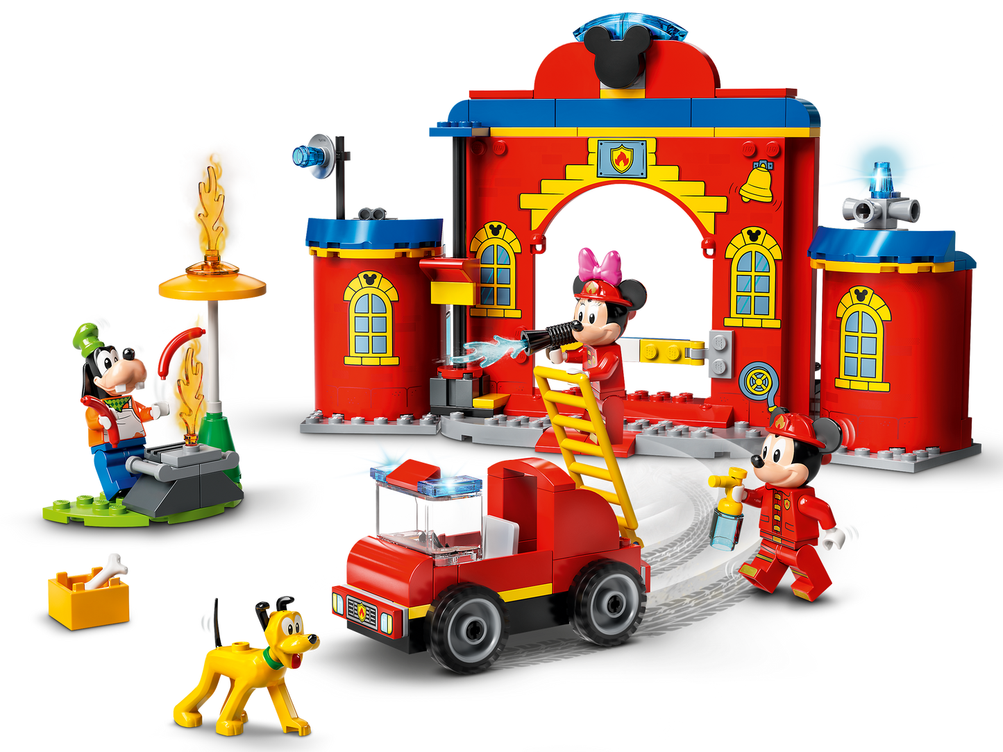 10776 - Mickey & Friends Fire Truck & Station (R)