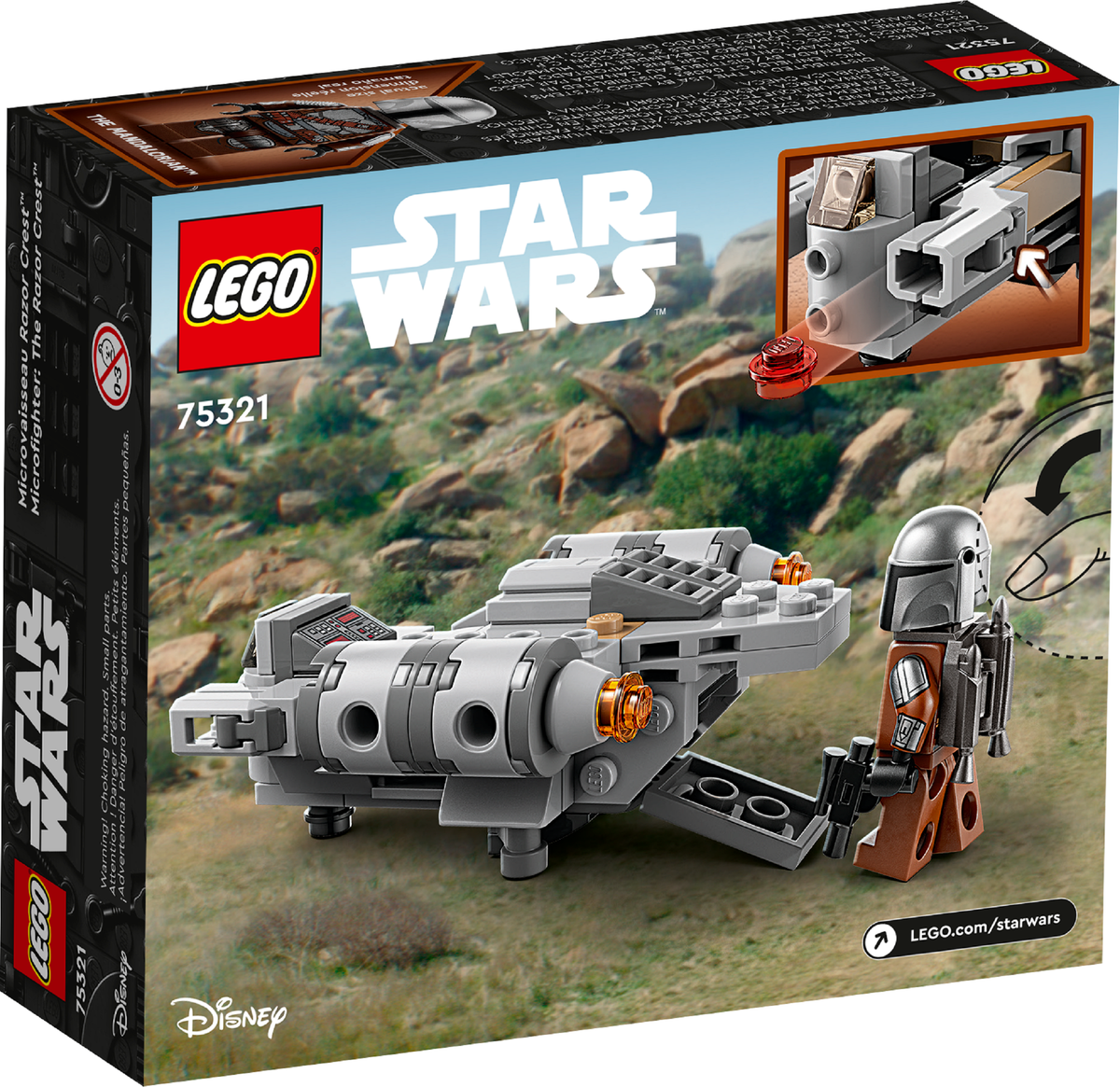 75321 - The Razor Crest Microfighter (R)
