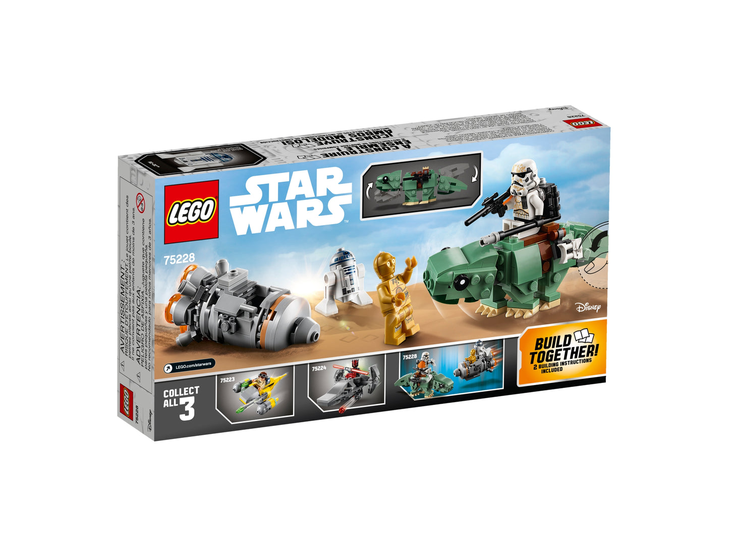 75228 - Escape Pod vs. Dewback Microfighters (R)
