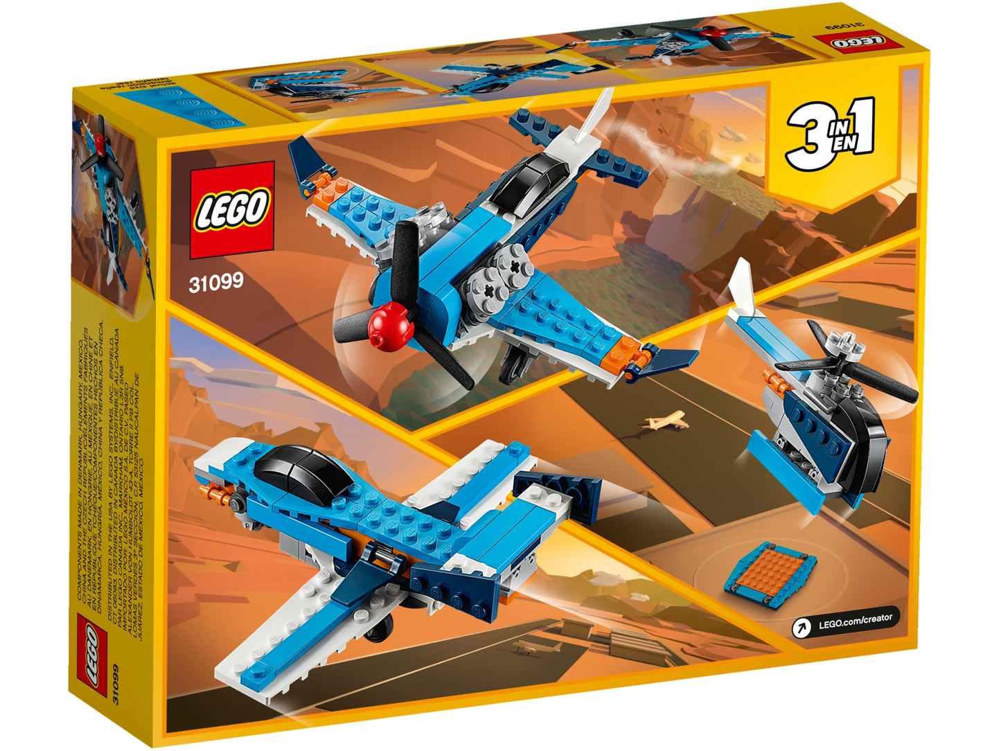 31099 - Propeller Plane (R)