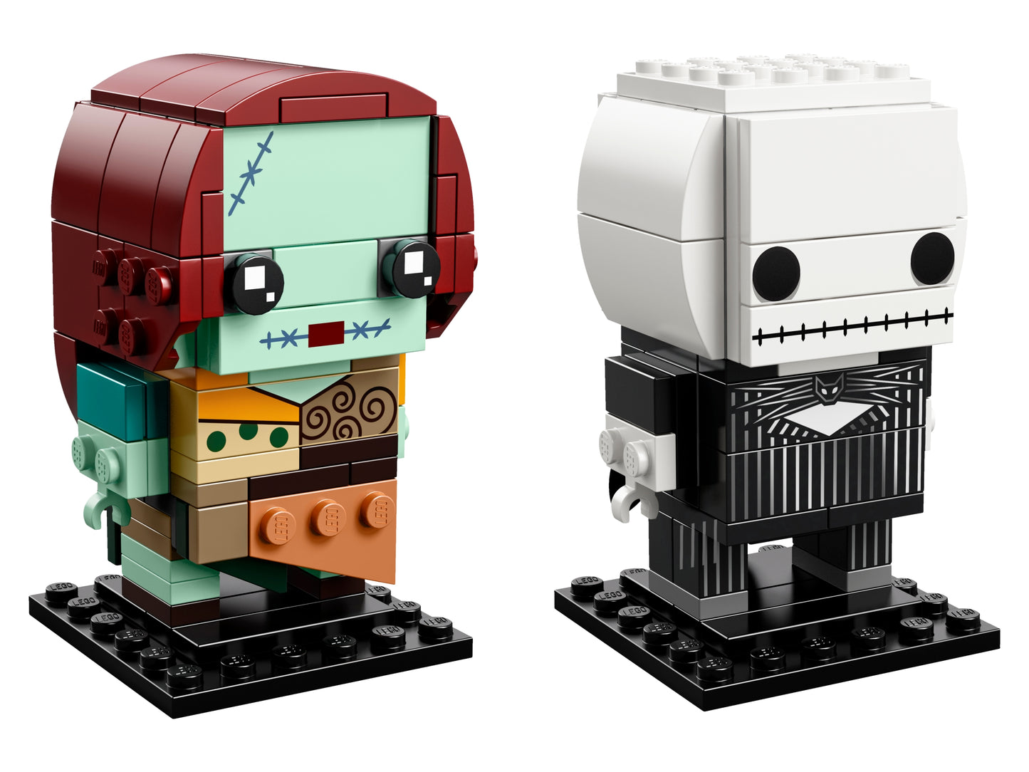 41630 - Jack Skellington & Sally Brickheadz (R)