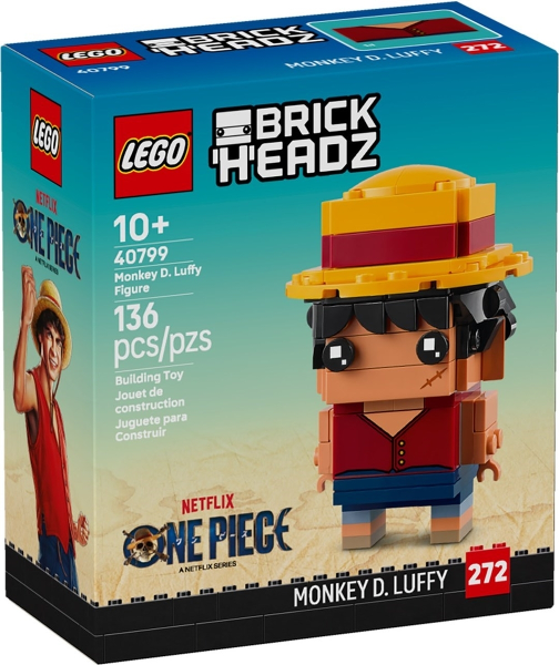 40799 - Monkey D. Luffy Figure Brickheadz (R)