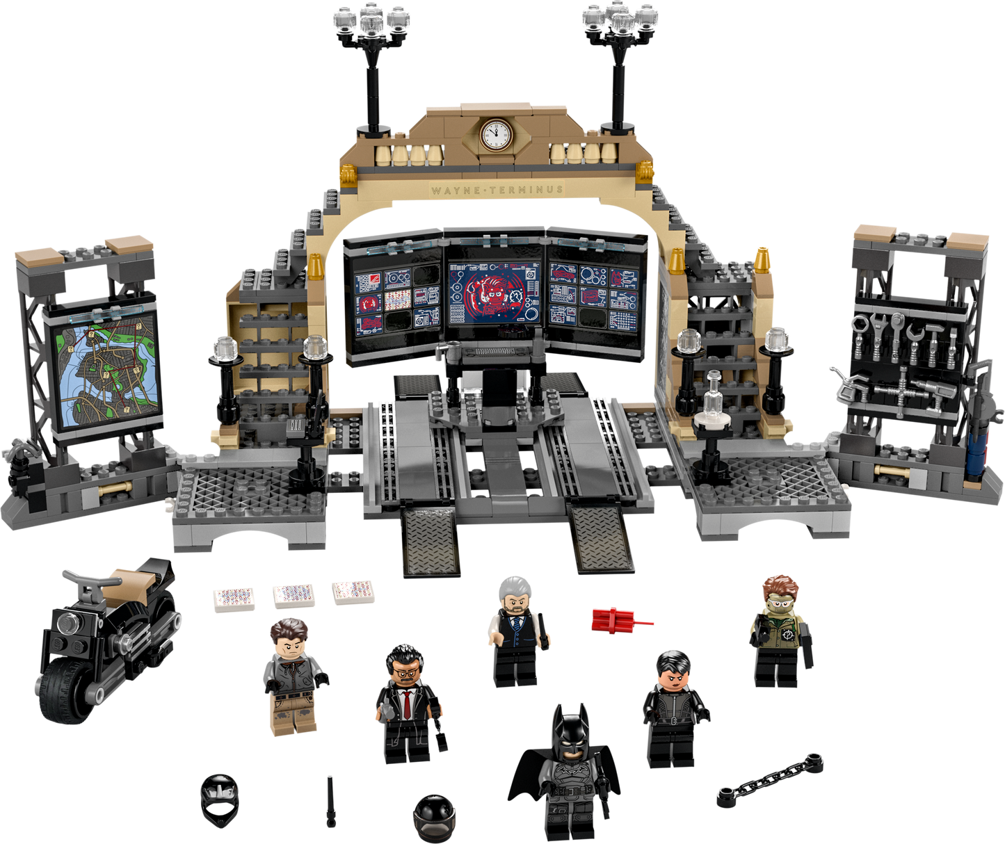 76183 - Batcave: The Riddler Face-Off (R)