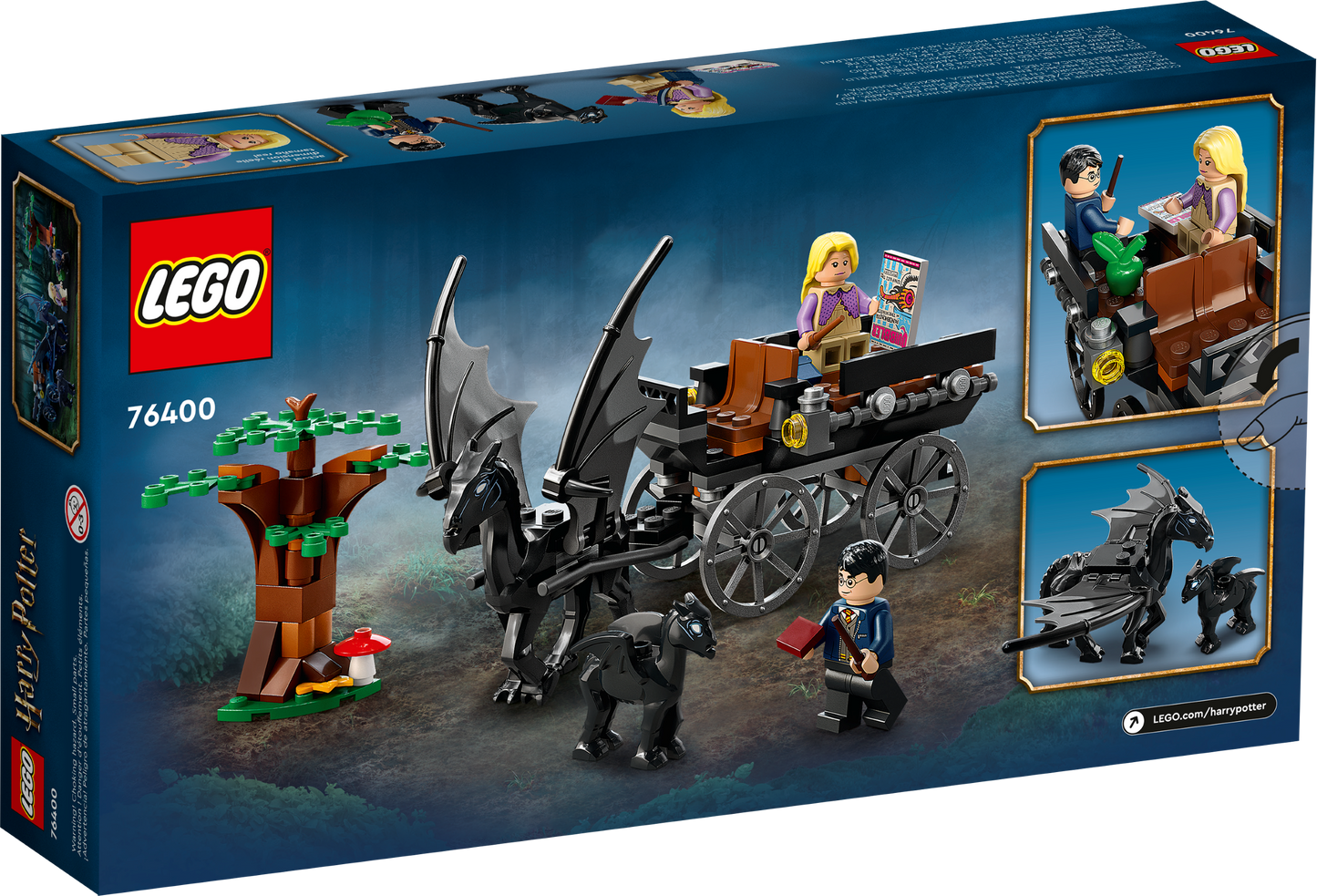 76400 - Hogwarts Carriage and Thestrals (R, C)