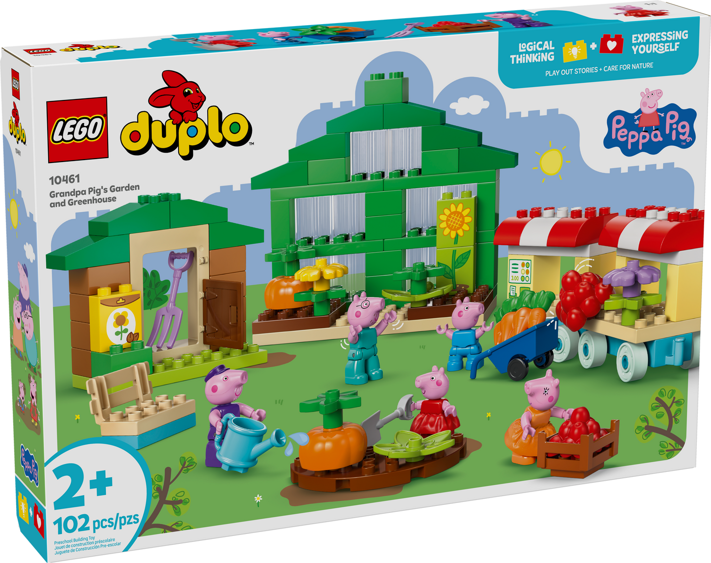 10461 Grandpa Pig's Garden and Greenhouse