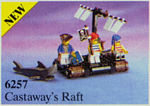 6257 - Castaway's Raft (R, C)