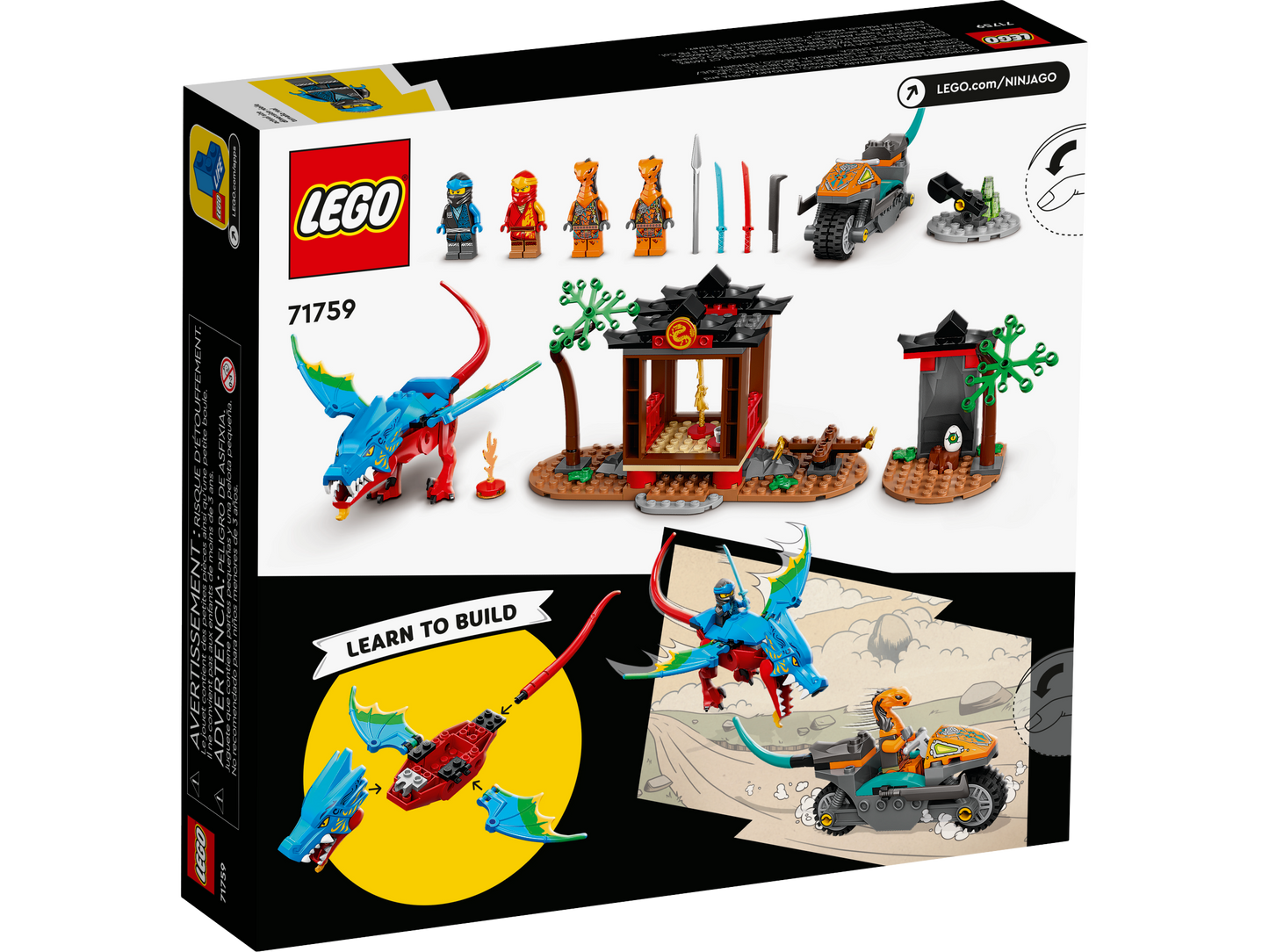 71759 - Ninja Dragon Temple (R)