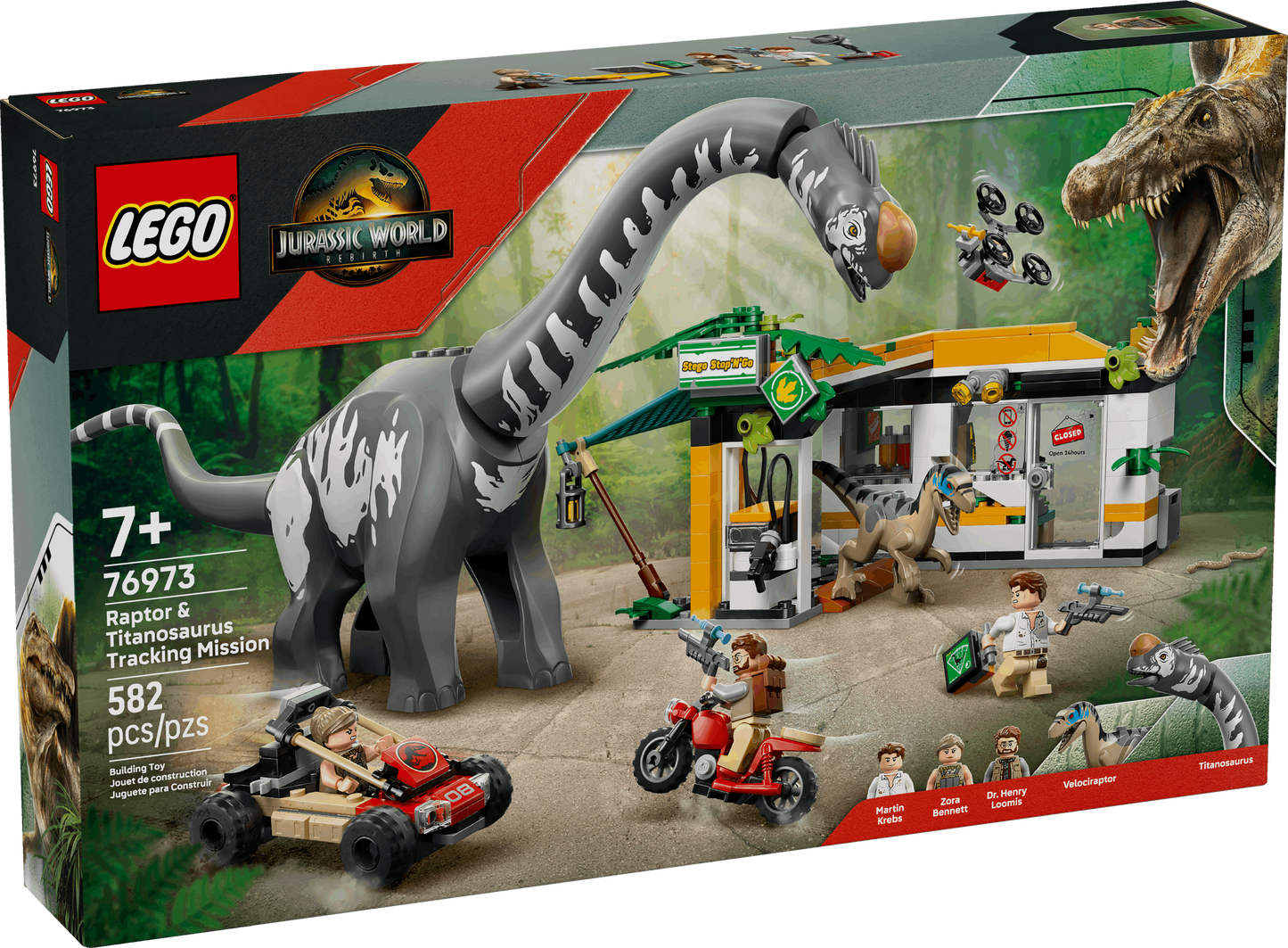 76973 Raptor & Titanosaurus Tracking Mission