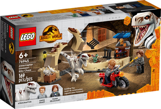 76945 - Atrociraptor Dinosaur: Bike Chase (R, C)
