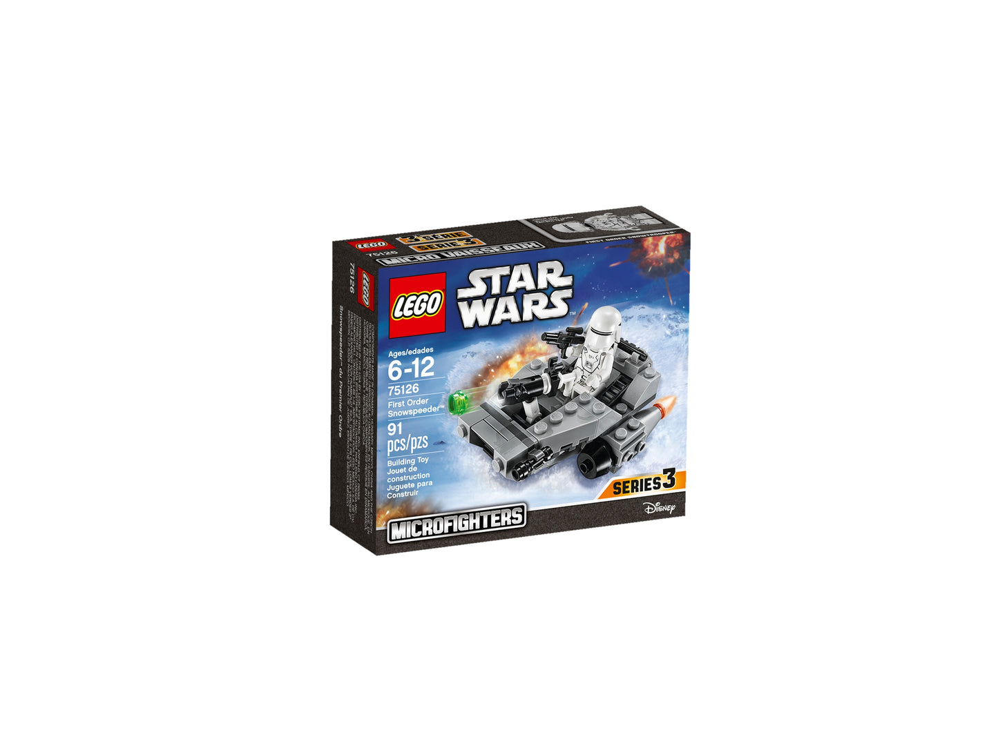 75126 - First Order Snowspeeder Microfighter (R, C)