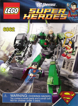 6862 - Superman vs. Power Armor Lex (R)