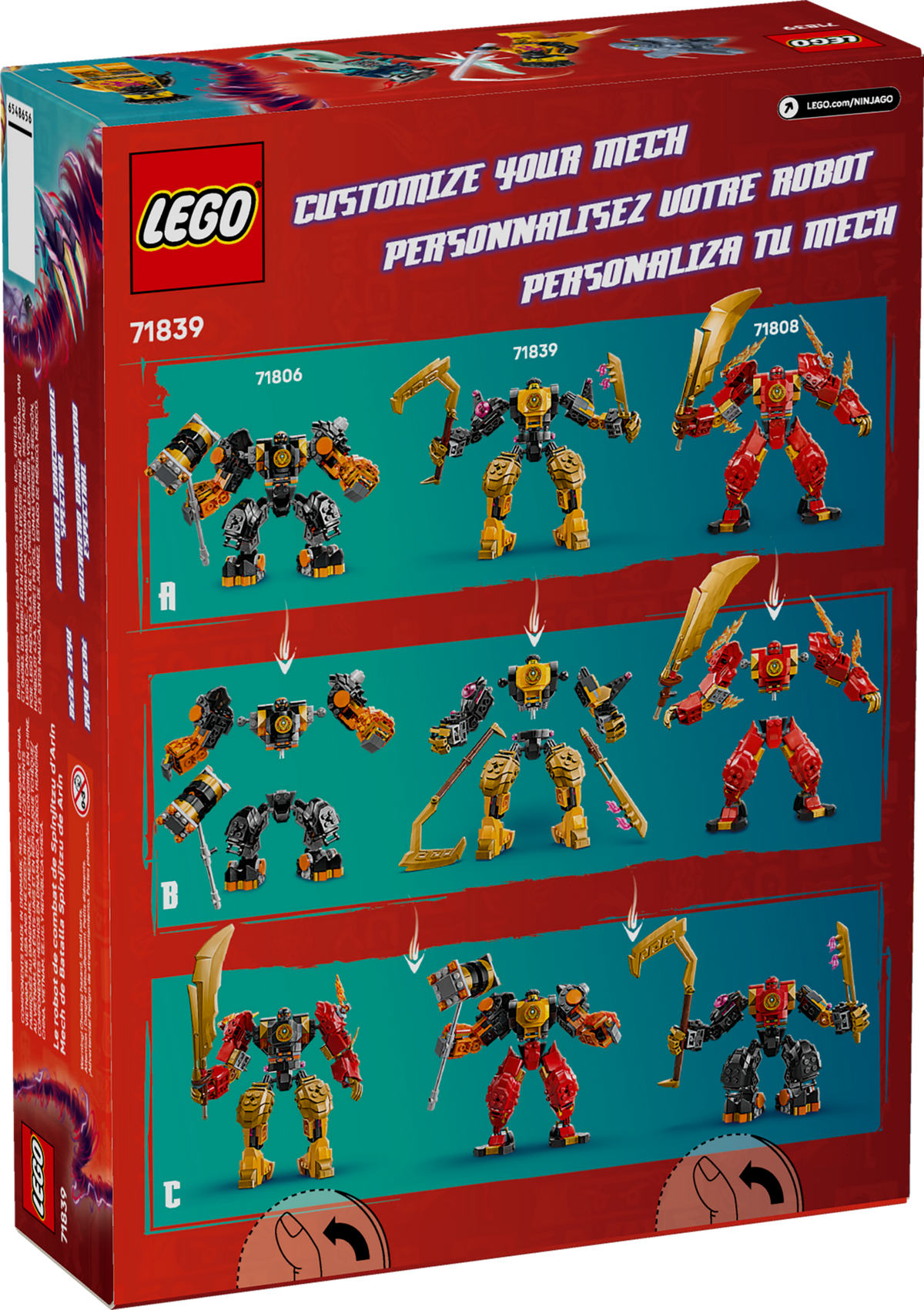 71839 Arin's Spinjitzu Battle Mech
