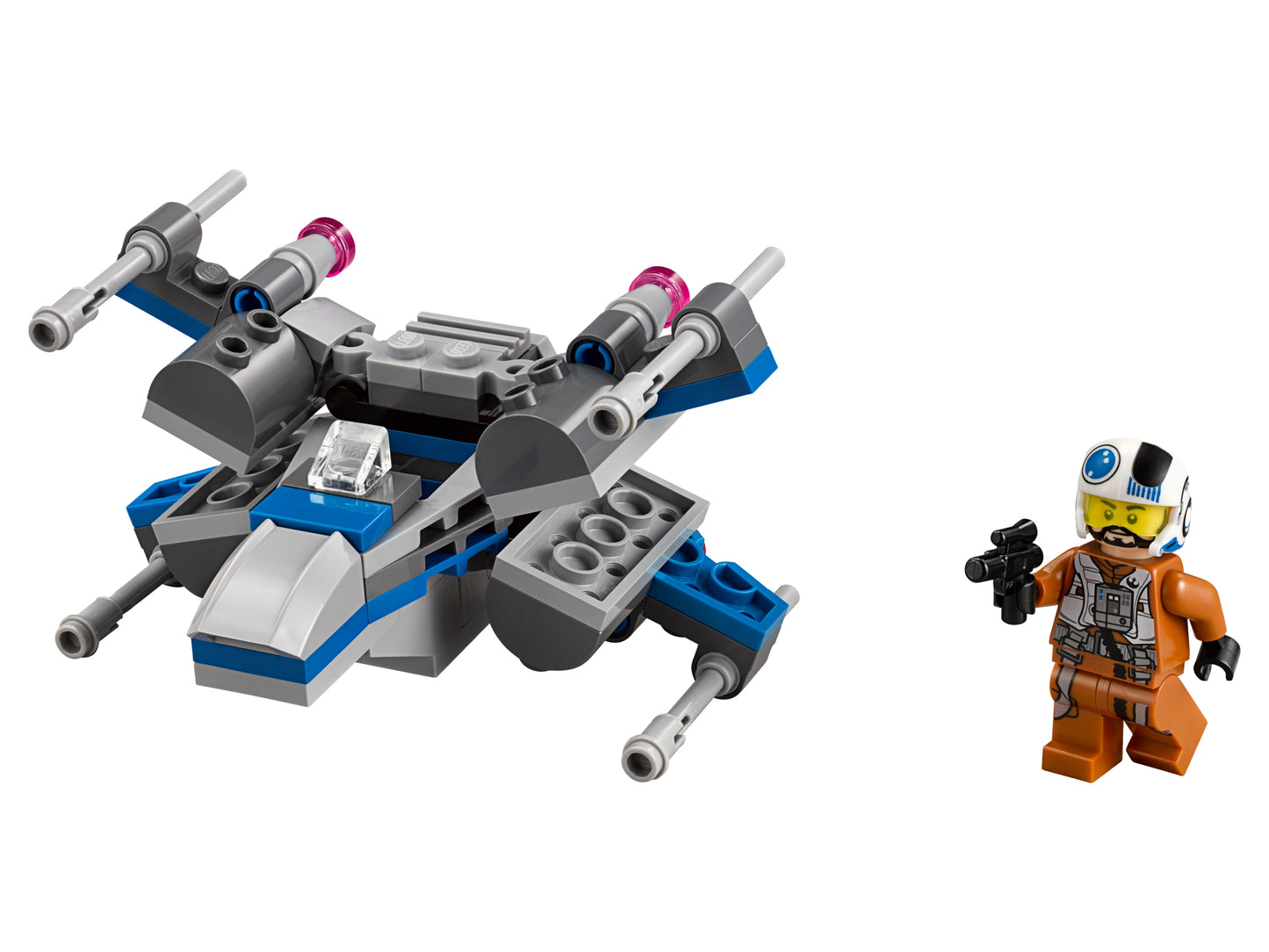 75125 - Resistance X-Wing Fighter Microfighter (R, C)
