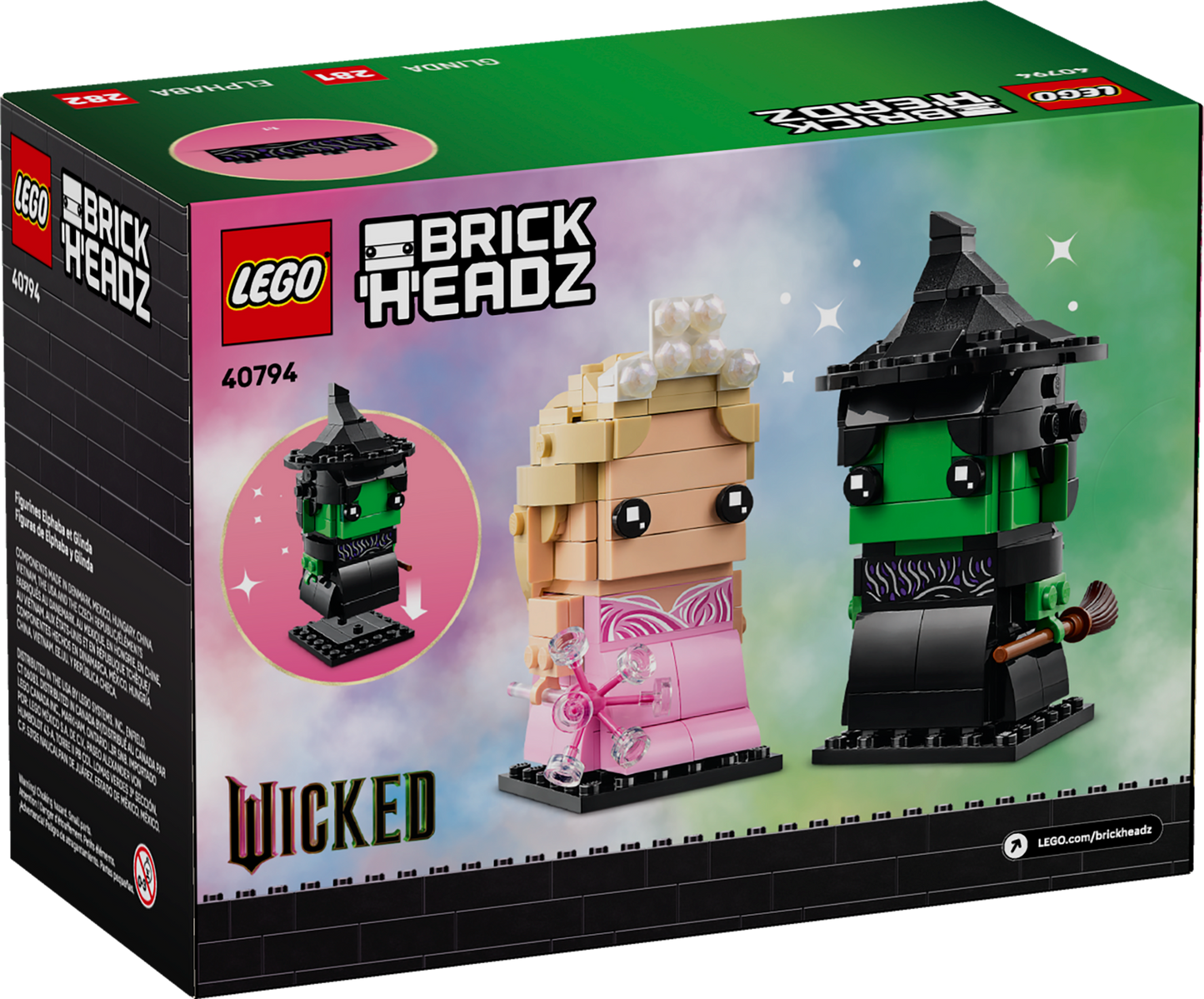 40794 - Elphaba & Glinda Figures Brickheadz (R)