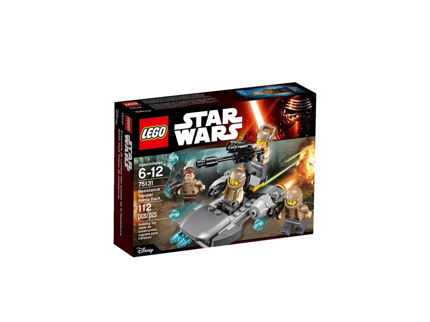 75131 - Resistance Trooper Battle Pack (R, C)