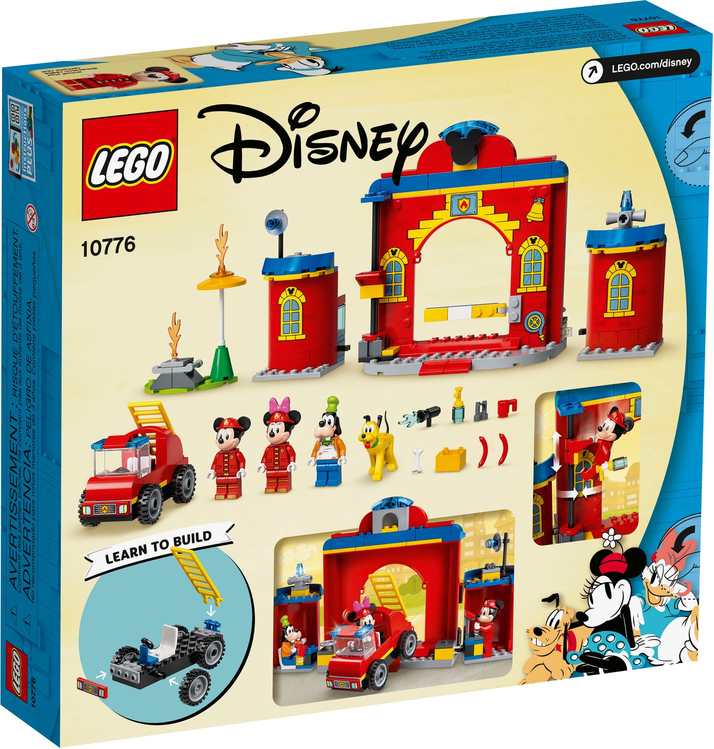 10776 - Mickey & Friends Fire Truck & Station (R)