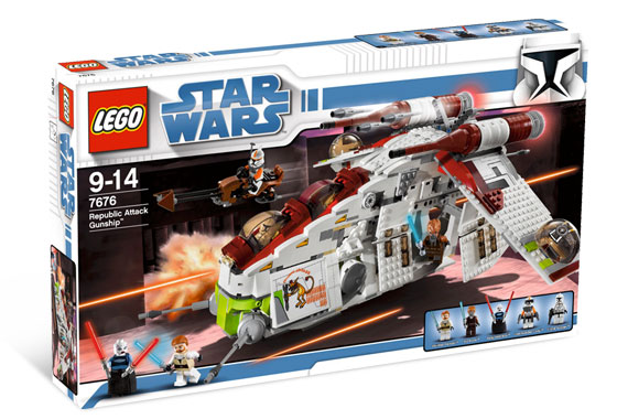 7676 - Republic Attack Gunship (R, C)