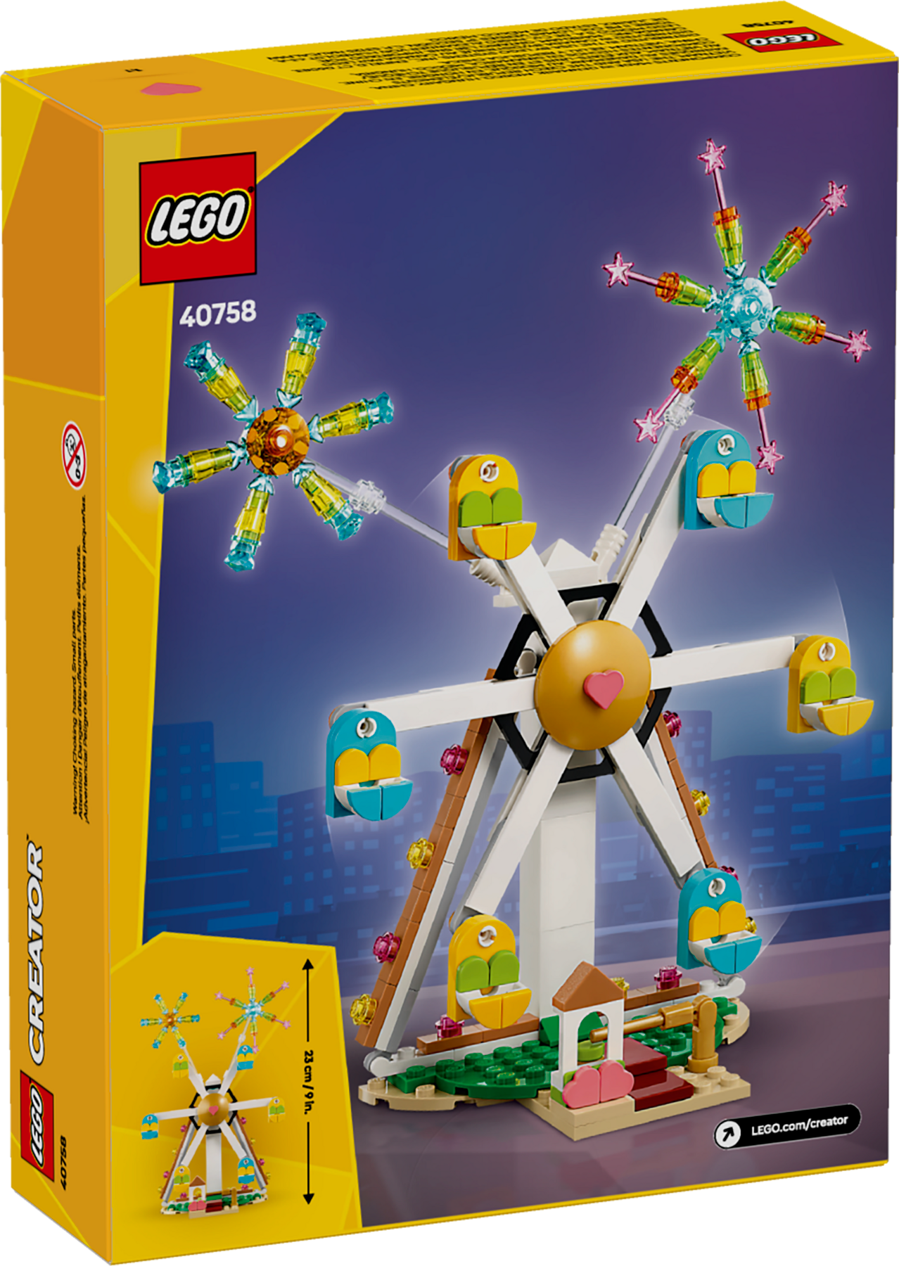 40758 - Celebration: Ferris Wheel with Fireworks (R)