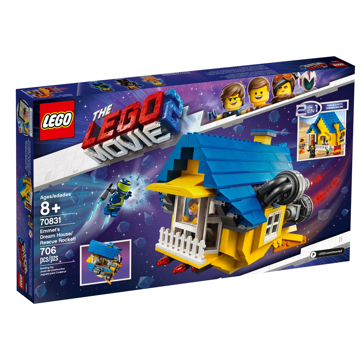 70831 - Emmet's Dream House/Rescue Rocket (R)