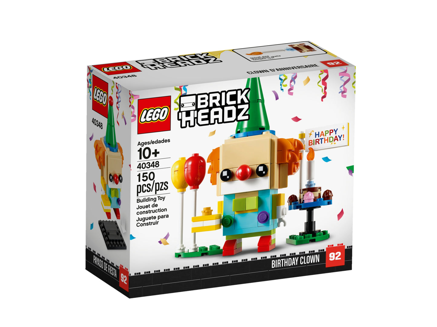 40348 - Brickheadz Birthday Clown (R)